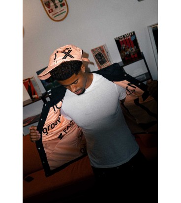 Casquette Upcycling Peach Fuzz - Olocal Stuff